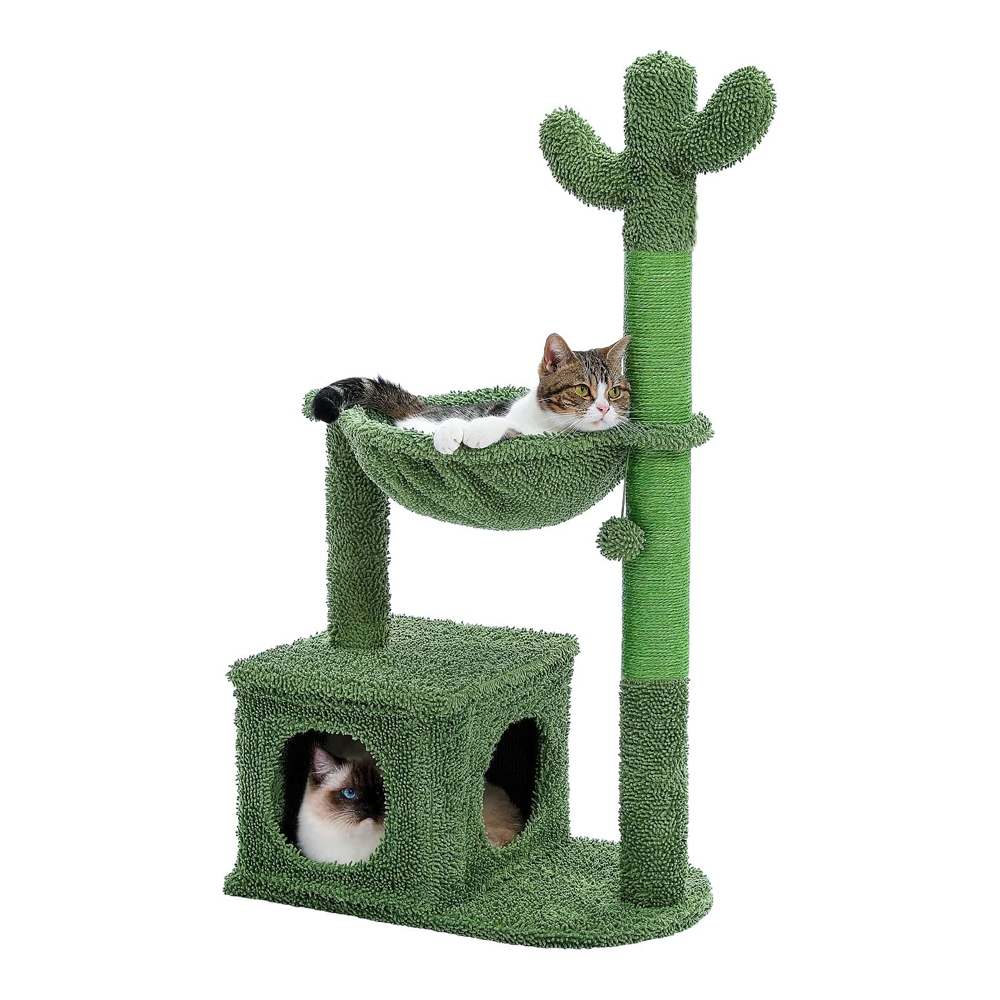 Playful Cactus Cat Tree